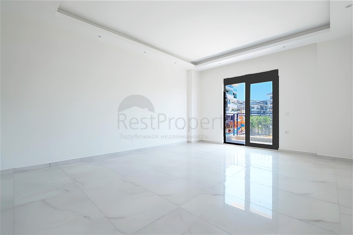 Geräumige Wohnung mit Meerblick in der malerischen Gegend von Alanya