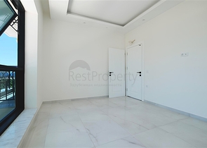 Geräumige Wohnung mit Meerblick in der malerischen Gegend von Alanya