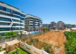 Geräumige Wohnung mit Meerblick in der malerischen Gegend von Alanya