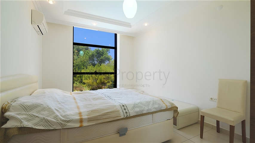 Gemütliche möblierte Wohnung mit Meerblick in Avsallar