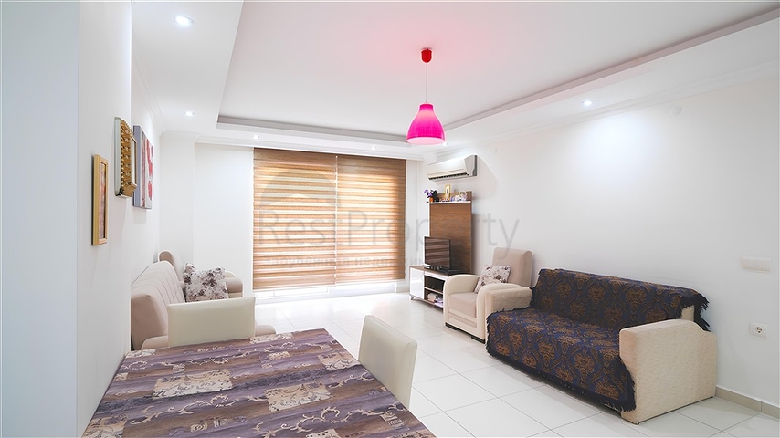 Gemütliche möblierte Wohnung mit Meerblick in Avsallar