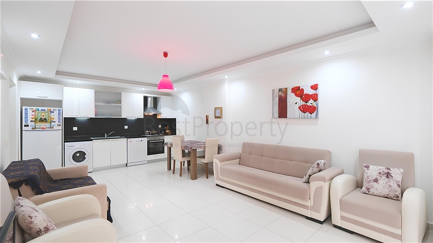 Gemütliche möblierte Wohnung mit Meerblick in Avsallar