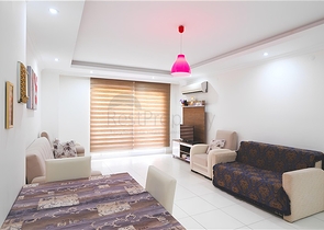 Gemütliche möblierte Wohnung mit Meerblick in Avsallar