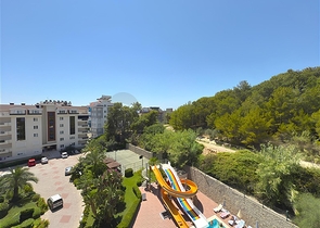 Gemütliche möblierte Wohnung mit Meerblick in Avsallar