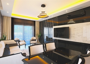 Geräumige möblierte Maisonette mit Terrasse und Meerblick in einer modernen Wohnanlage