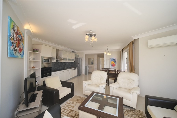 Gemütliche 2+1 Wohnung in einer Wohnanlage mit Infrastruktur in der Gegend von Dschikkilli