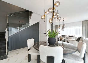 Moderne 3+1-Villa mit Panoramablick auf das Meer im Stadtteil Bektas