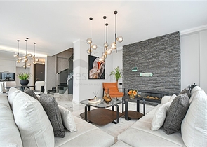 Moderne 3+1-Villa mit Panoramablick auf das Meer im Stadtteil Bektas