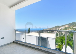 Moderne 3+1-Villa mit Panoramablick auf das Meer im Stadtteil Bektas