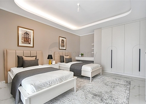 Moderne 3+1-Villa mit Panoramablick auf das Meer im Stadtteil Bektas