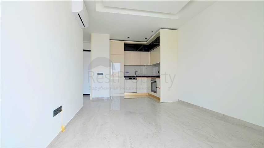 Moderne 1+1-Wohnung in einem neuen Komplex mit Meerblick im Zentrum von Alanya