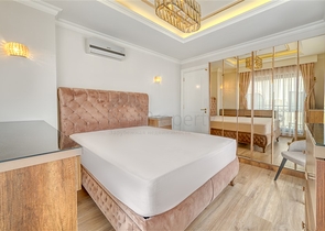 Geräumige Wohnung mit Meerblick in einem der besten Komplexe von Alanya