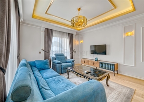 Geräumige Wohnung mit Meerblick in einem der besten Komplexe von Alanya