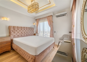 Geräumige Wohnung mit Meerblick in einem der besten Komplexe von Alanya