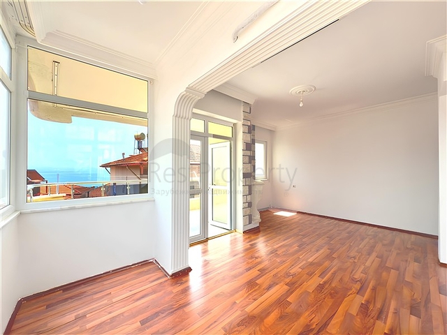 Gemütliche Wohnung mit Meerblick am Fuße der Alanya-Festung