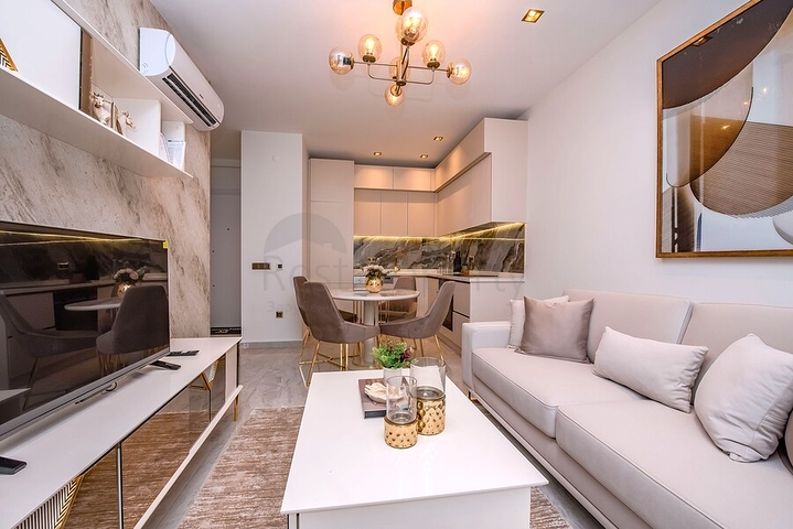 Komfortable Wohnung für einen langfristigen Aufenthalt im Zentrum von Alanya