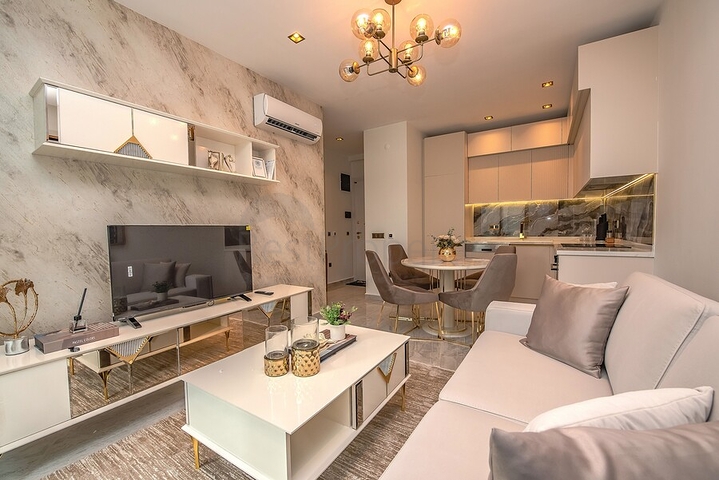 Komfortable Wohnung für einen langfristigen Aufenthalt im Zentrum von Alanya