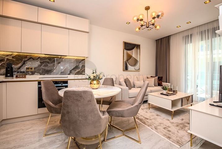 Komfortable Wohnung für einen langfristigen Aufenthalt im Zentrum von Alanya