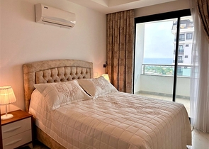 Moderne Wohnung mit Meerblick im Herzen von Mahmutlar