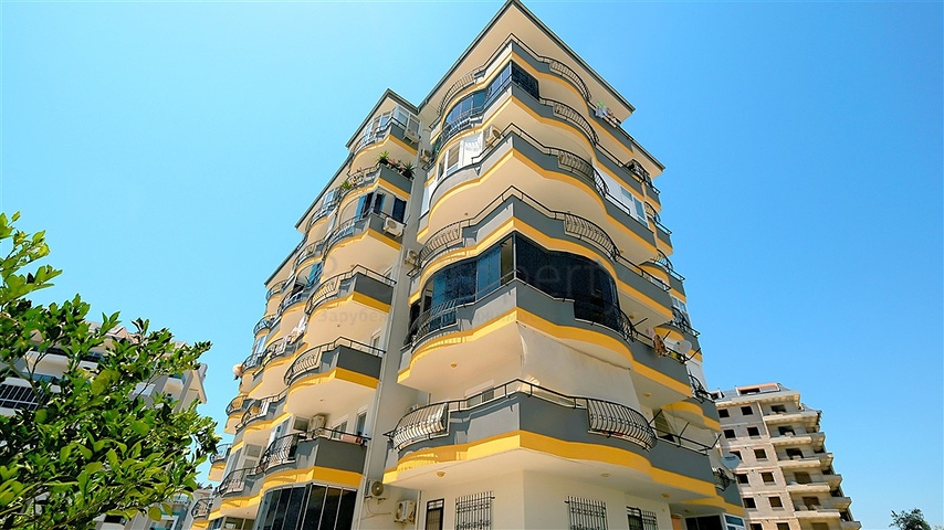 Gemütliche 2+1-Wohnung mit Meerblick in einer gepflegten Gegend von Avsallar