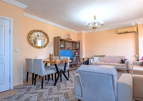 Gemütliche 2+1-Wohnung mit Meerblick in einer gepflegten Gegend von Avsallar