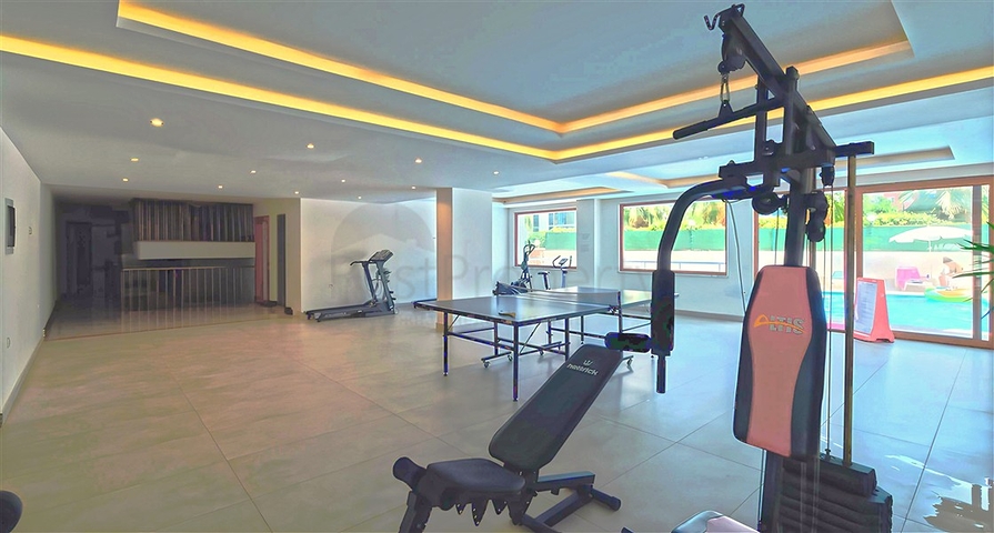 Gemütlichkeit und Komfort am Meer: Wohnung mit idealer Lage in Tosmur