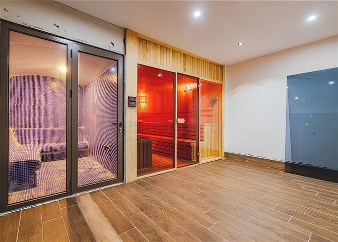 Moderne Wohnung umgeben von Natur und Meer