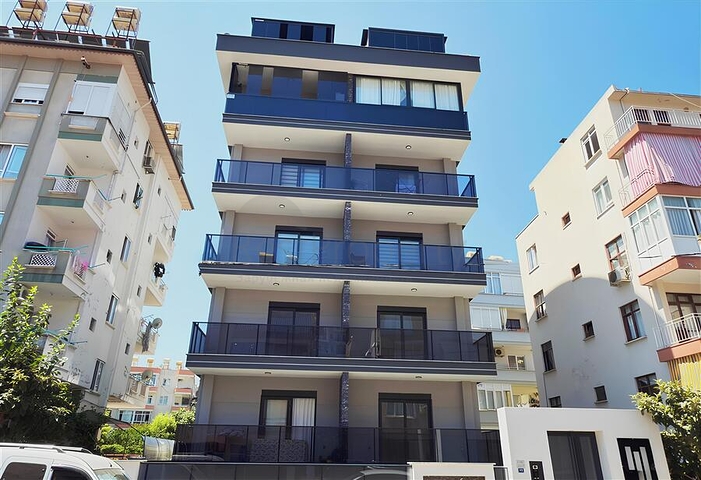 Moderne 1+1-Wohnung nur wenige Gehminuten vom Kleopatra-Strand entfernt