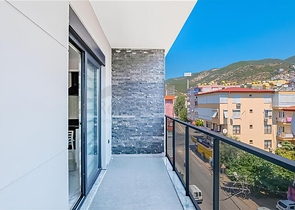 Moderne 1+1-Wohnung nur wenige Gehminuten vom Kleopatra-Strand entfernt