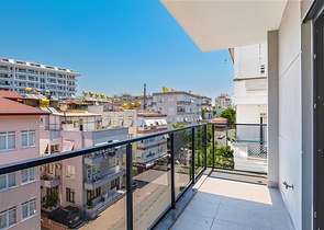 Moderne 1+1-Wohnung nur wenige Gehminuten vom Kleopatra-Strand entfernt