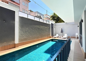 Moderne 1+1-Wohnung nur wenige Gehminuten vom Kleopatra-Strand entfernt