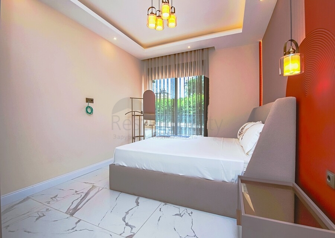 Moderne Wohnungen in einem Komplex mit einer reichen Infrastruktur im Bezirk Oba