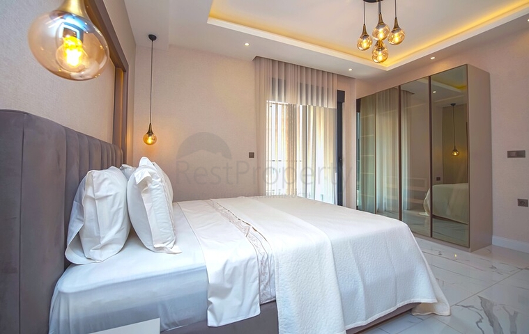 Moderne Wohnungen in einem Komplex mit einer reichen Infrastruktur im Bezirk Oba