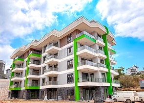 Moderne Wohnungen in einem Komplex mit einer reichen Infrastruktur im Bezirk Oba