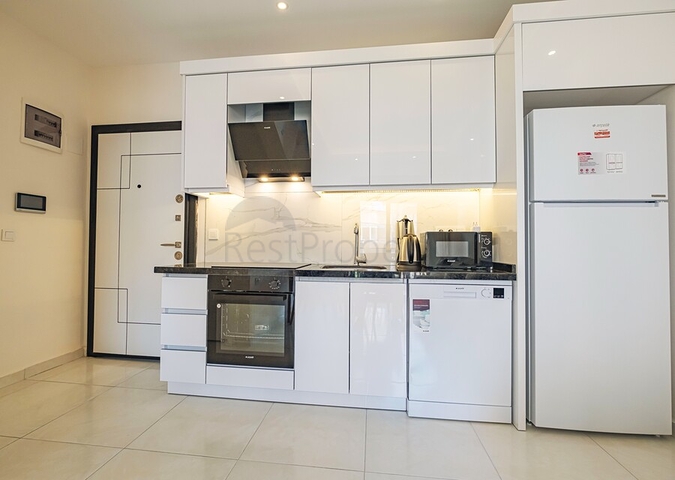 Moderne Wohnung im Stadtteil Mahmutlar in der Nähe des Meeres