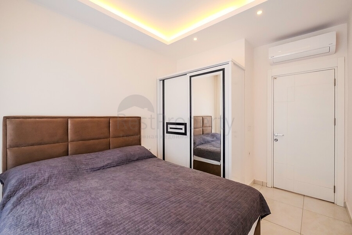 Moderne Wohnung im Stadtteil Mahmutlar in der Nähe des Meeres