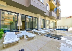 Moderne Wohnung im Stadtteil Mahmutlar in der Nähe des Meeres