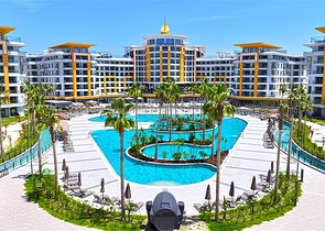 Moderne Ferienwohnung am Meer in einem prestigeträchtigen Komplex