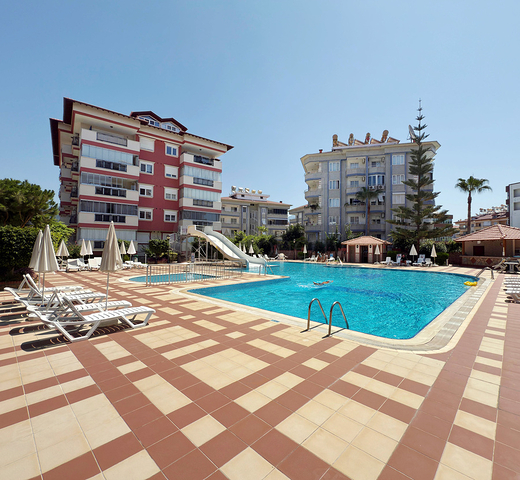 Geräumige möblierte Wohnung in der prestigeträchtigen Gegend von Oba