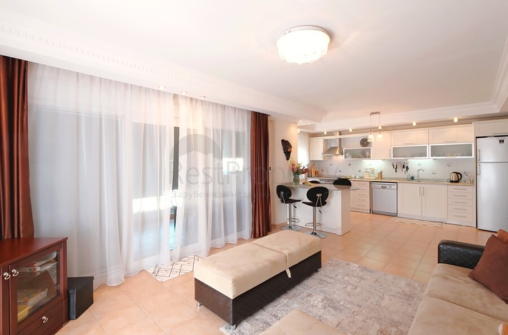 Geräumige möblierte Wohnung in der prestigeträchtigen Gegend von Oba