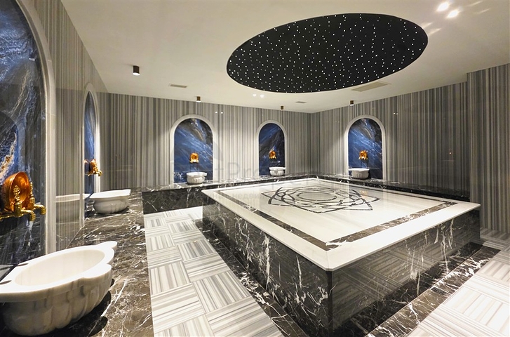 Modern eingerichtete Wohnung 200 Meter vom Meer entfernt in Tosmur