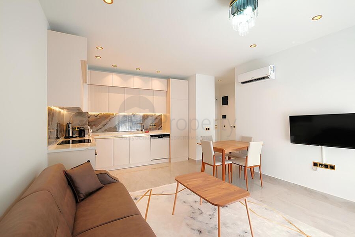 Modern eingerichtete Wohnung 200 Meter vom Meer entfernt in Tosmur