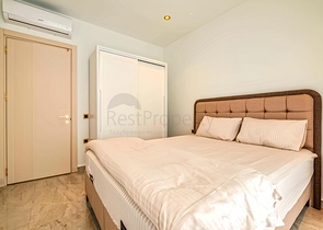 Modern eingerichtete Wohnung 200 Meter vom Meer entfernt in Tosmur