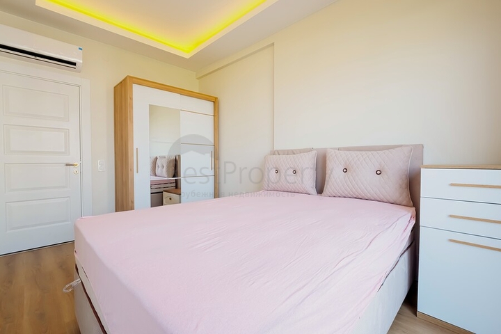 Modern eingerichtete Wohnung in einem Komplex mit reicher Infrastruktur in Mahmutlar