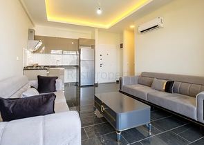 Modern eingerichtete Wohnung in einem Komplex mit reicher Infrastruktur in Mahmutlar