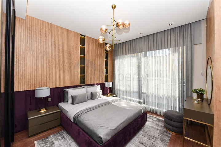 Villen im neuen Komplex des Bezirks Kargicak