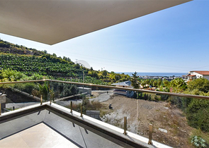 Villen im neuen Komplex des Bezirks Kargicak