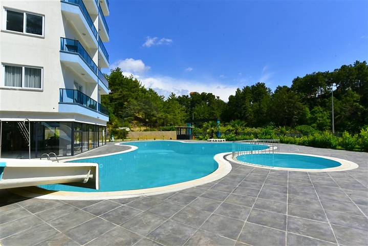 Gemütliche 1+1 Wohnung in einer modernen Wohnanlage in Avsallar