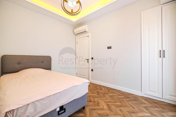 Luxuriöses 4+1 Penthouse mit Panoramablick auf das Meer im Zentrum von Alanya