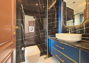 2+1 Wohnung mit direkter Nähe zum Meer in der Nähe von Oba